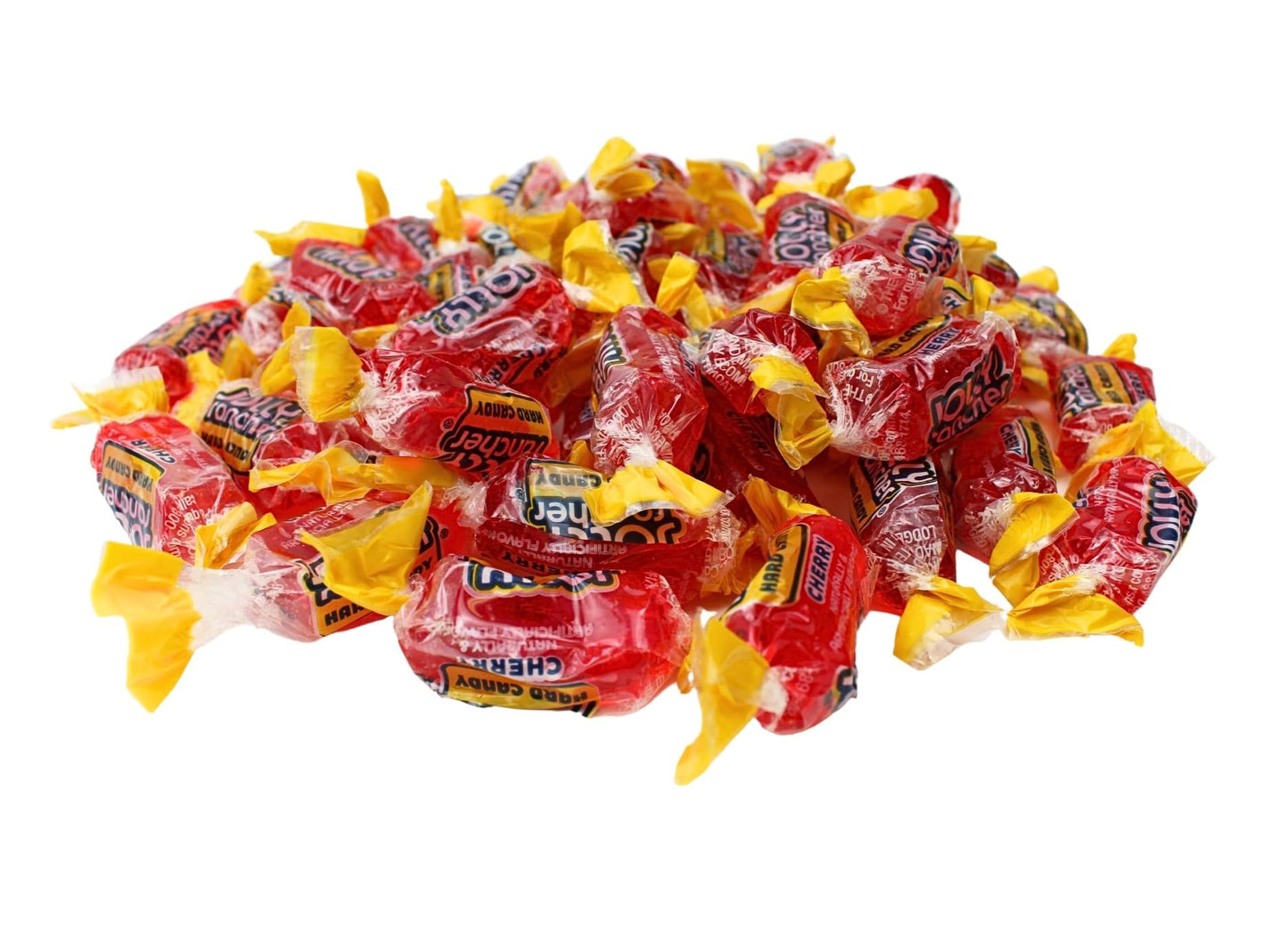 Red Cherry Jolly Ranchers Hard Candy Bulk- Individually Wrapped All Cherry Red Jolly Ranchers, By Queen City Candy Cave (2 Pound
