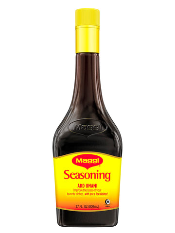 Maggi Seasoning, Umami Seasoning, Add A Delicious Roasted Flavor Without Adding Meat, No Added Msg, 27 Fl Oz Bottle