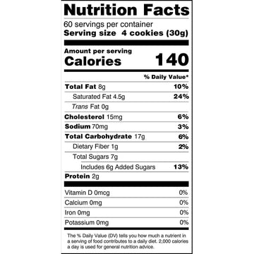 Jacobsens Danish Butter Cookies, 64 Ounce