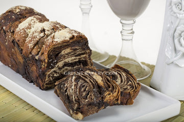 Greens Bakery Kosher Chocolate Babka - 24 oz - 1 Count (Pack of 1)