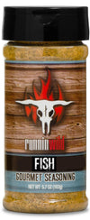 Fish Seasoning | Premium Seafood seasoning w/gourmet spices and natural lemon flavor | Runnin Wild Foods, 5.7 ounces