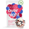 Oats Overnight Mixed Berries & Cream - Overnight Oats With 20G Protein High Fiber Breakfast Protein Shake - Gluten Free Oatmeal Non Gmo High Protein Oatmeal (2.8 Oz Per Meal) (8 Pack)