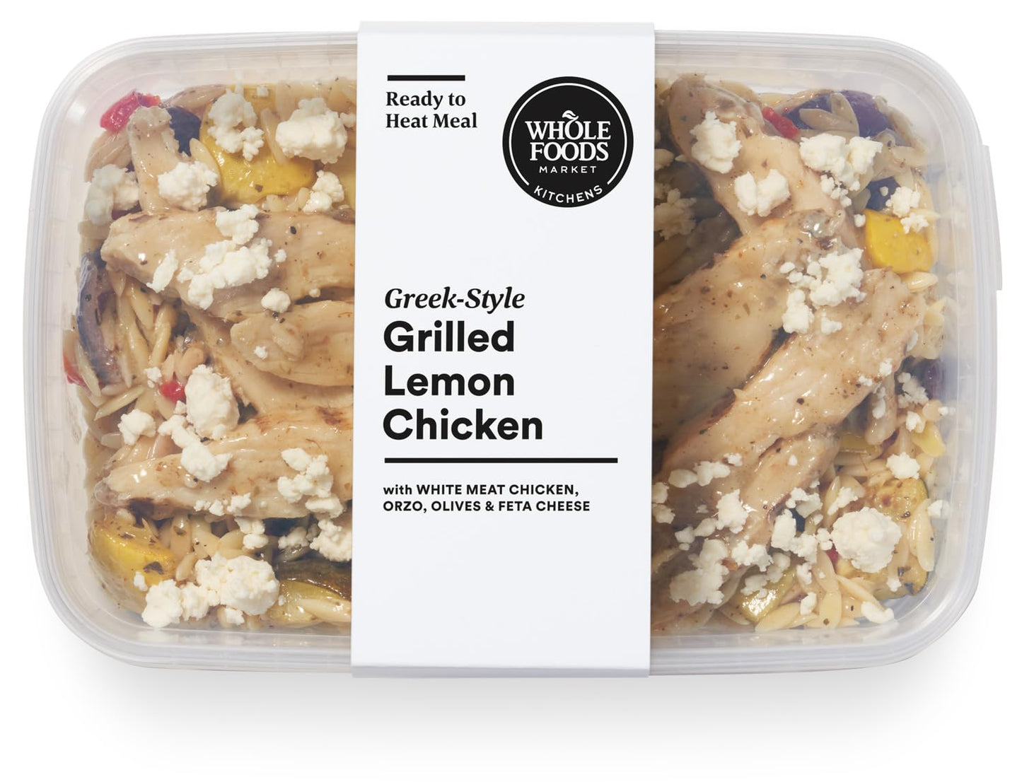 Whole Foods Market, Meal Chicken Grilled Greek Style Lemon, 12 Ounce