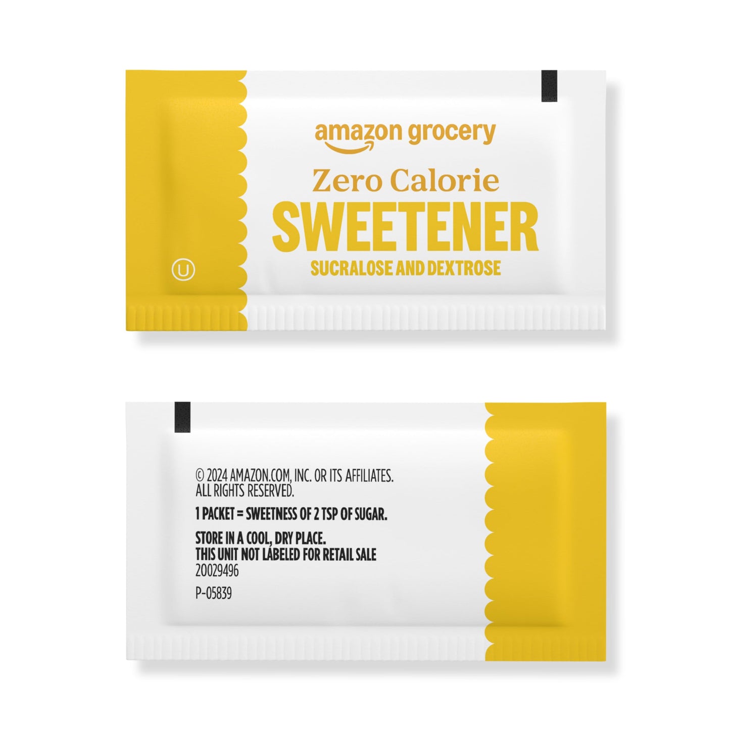 large online retailer Grocery Zero Calorie Sucralose and Dextrose Sweetener Packets, 250 Ct, Previously Happy Belly, Packaging May Vary