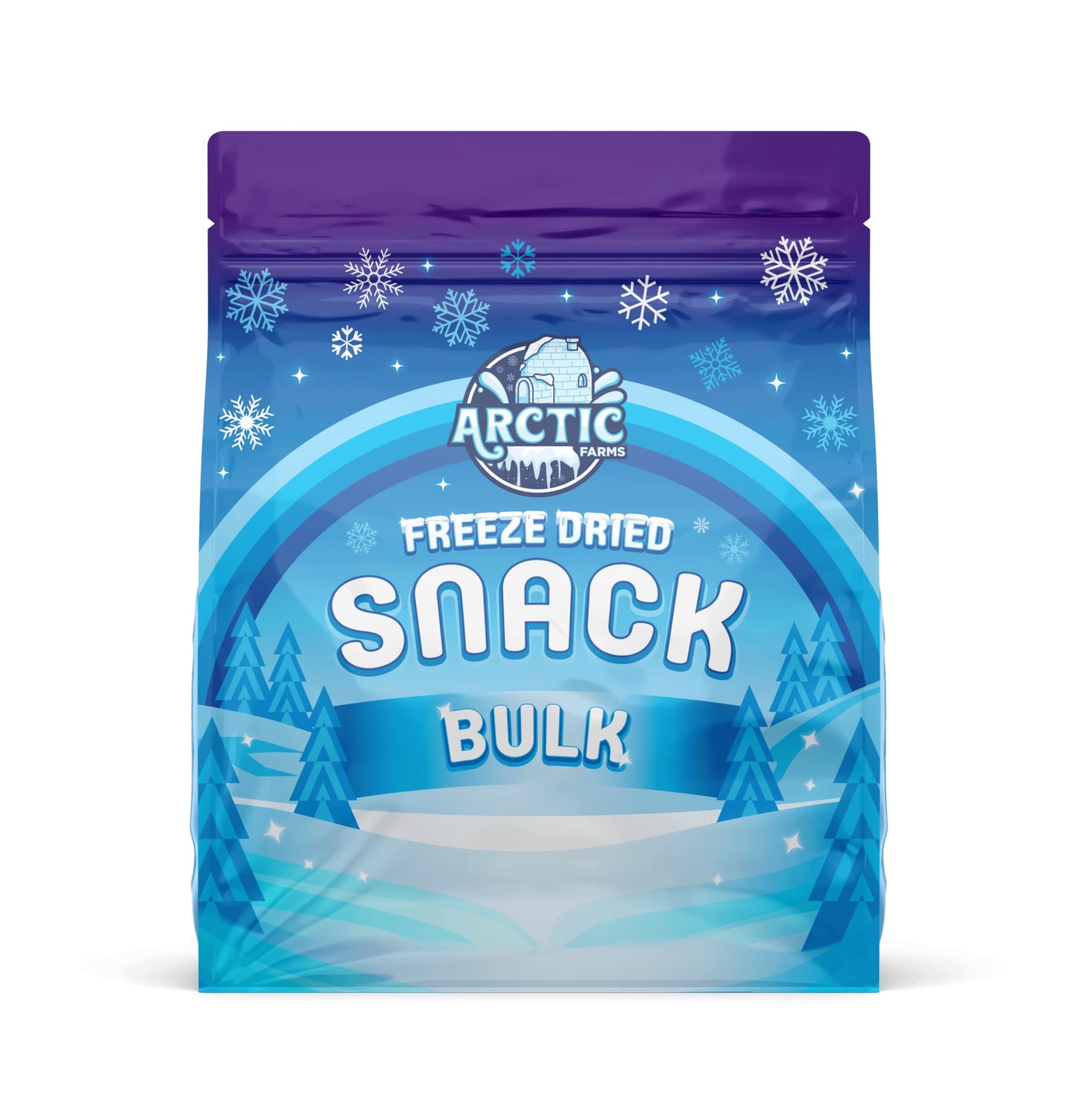 Arctic Farms Freeze Dried Ice Cream Bits Bulk - Does Not Melt (Peach) (1Lb)