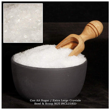 The Spice Lab Confectioners Sugar - Extra Coarse Sugar - 1 Pound - Con AA - Sugar Crystals for Baking and Cupcake Decorations -