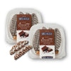 DeLallo Chocolate Dipped Biscotti Cookies, Twice-Baked Authentic Italian Recipe, All Natural Tuscany Biscuits Dipped in Velvety