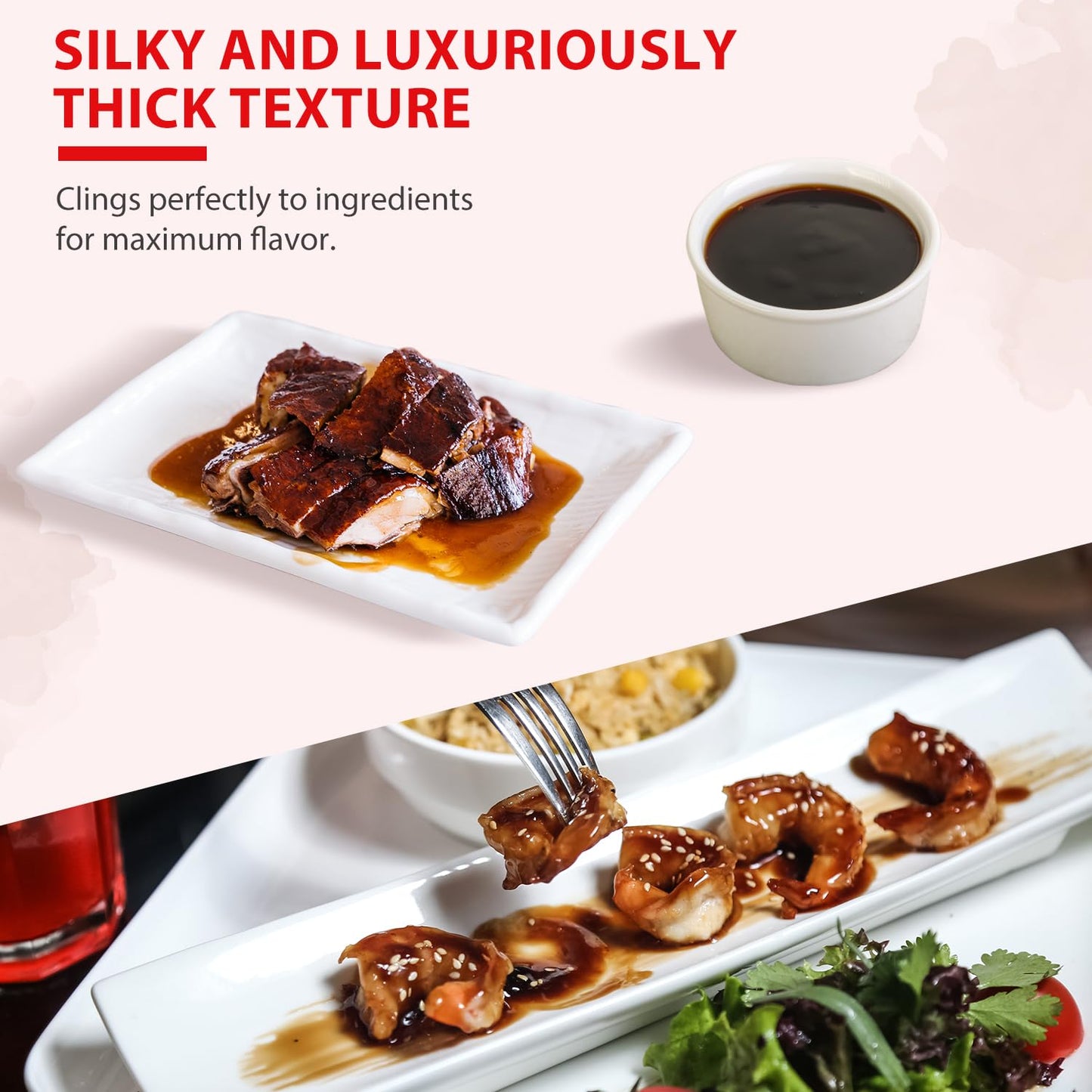 Soeos Teriyaki Sauce, Teriyaki Marinade, 16.9 Fl Oz (500 ml), 2 Pack, Sweet and Savory Flavor, Perfect for Stir-Fry, Barbecue, M