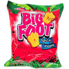 Holiday Big Foot Giant Cheese Snack Spicy Crunchy Corn Puffs Party Size Bag 0.8 oz Pack of 12
