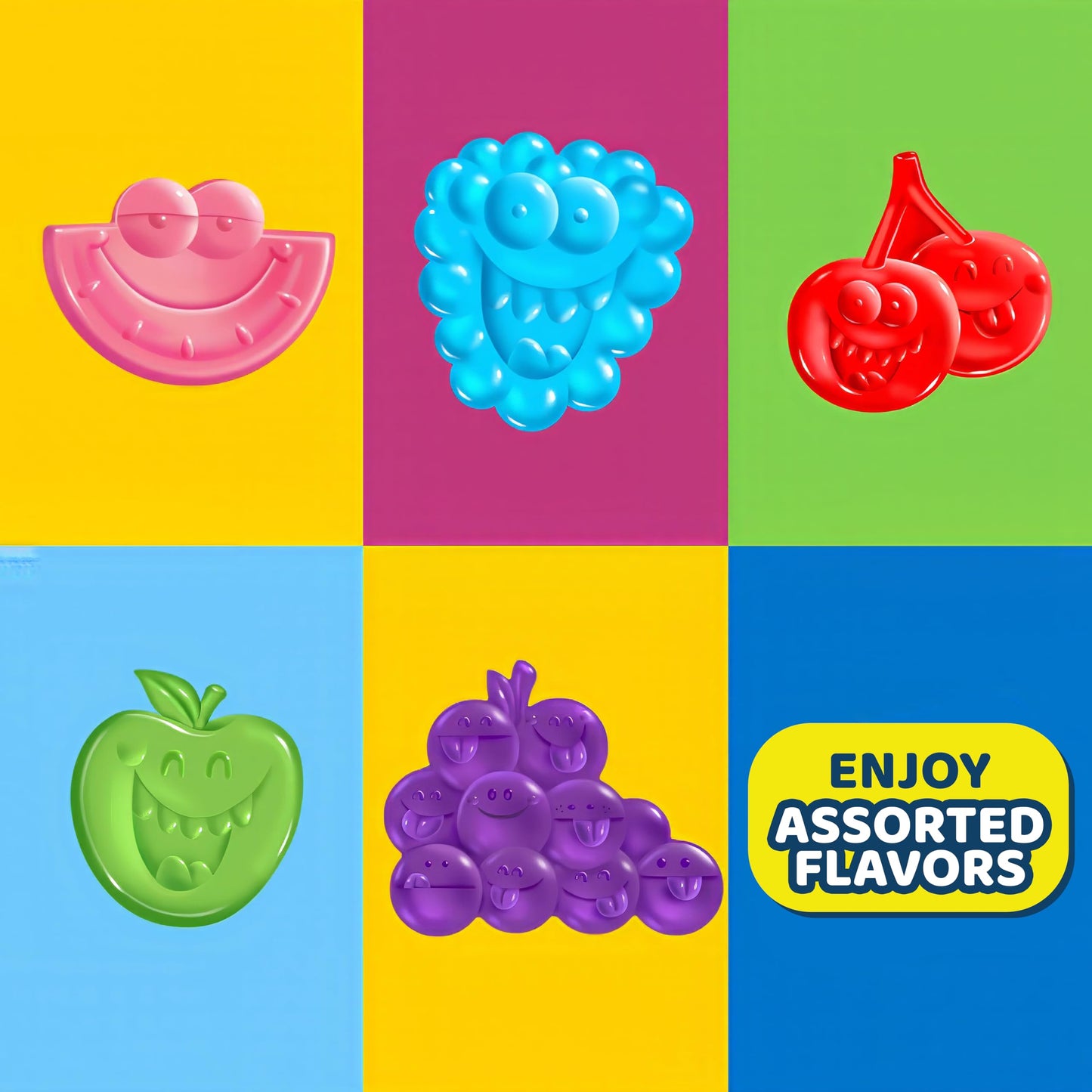 Jolly Ranchr Gummies Original Flavors 72oz - Naturally & Artificially Flavored Candy - Soft & Chewy Gummies - Ideal for Sharing