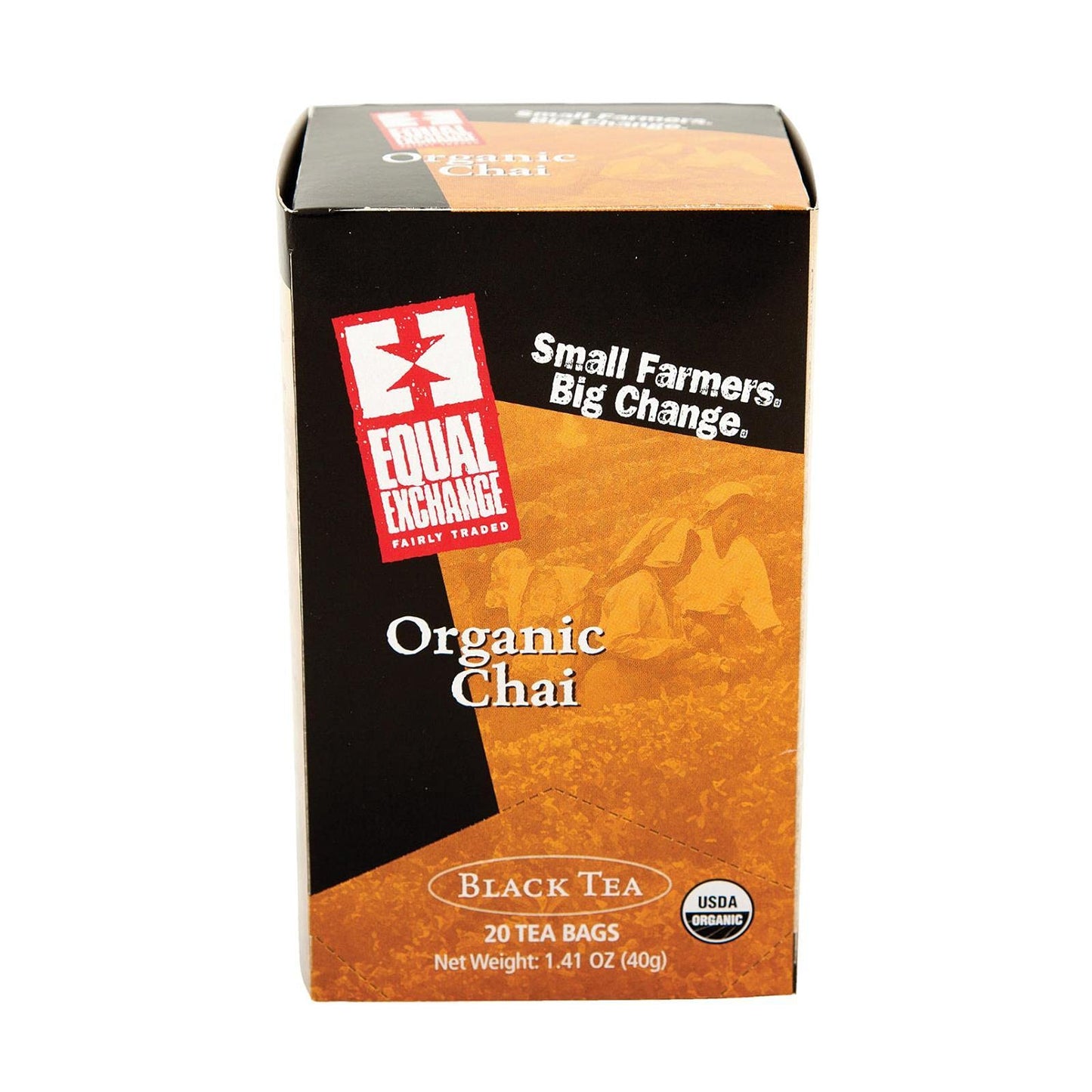 Chai Tea Organic 20 Bags (Case Of 6)