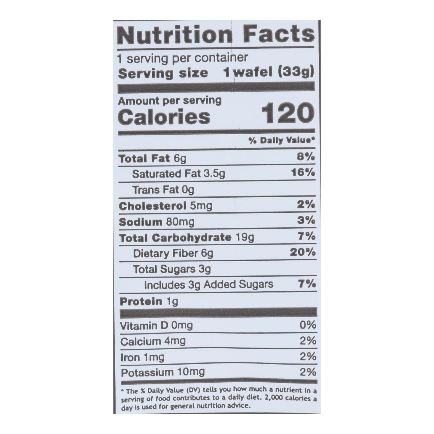 Rip Van Wafels Honey/Oat Wafels, Pack of 12, 1.2 OZ Each, GMO Free, Kosher, Low Sodium