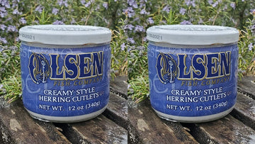 Olsen'S Herring In Cream Sauce -12 Oz - 2 Pack