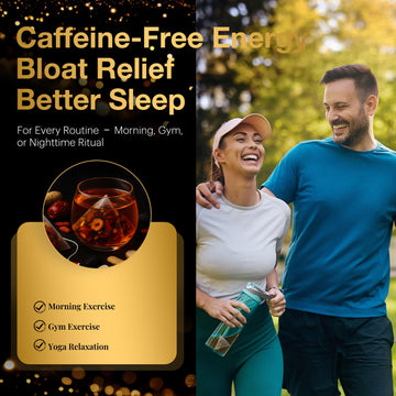 Loviqueen Ginseng Six Treasure Tea - Herbal Formula with 6 Ingredients, 25 Bags, Traditional Kidney Tea for Wellness Seekers