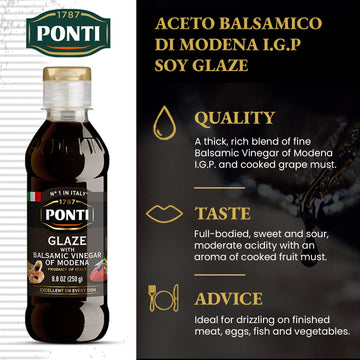 Ponti Glaze With Moscato Grape Must Balsamic
