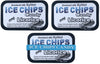 Ice Chips Xylitol Candy Tins (Licorice, 3 Pack) - Includes Band As Shown