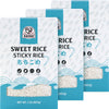 52USA Sweet Sticky Rice, Premium Glutinous Rice, Gluten-Free, Vegan, 2 Pound (Pack of 3)