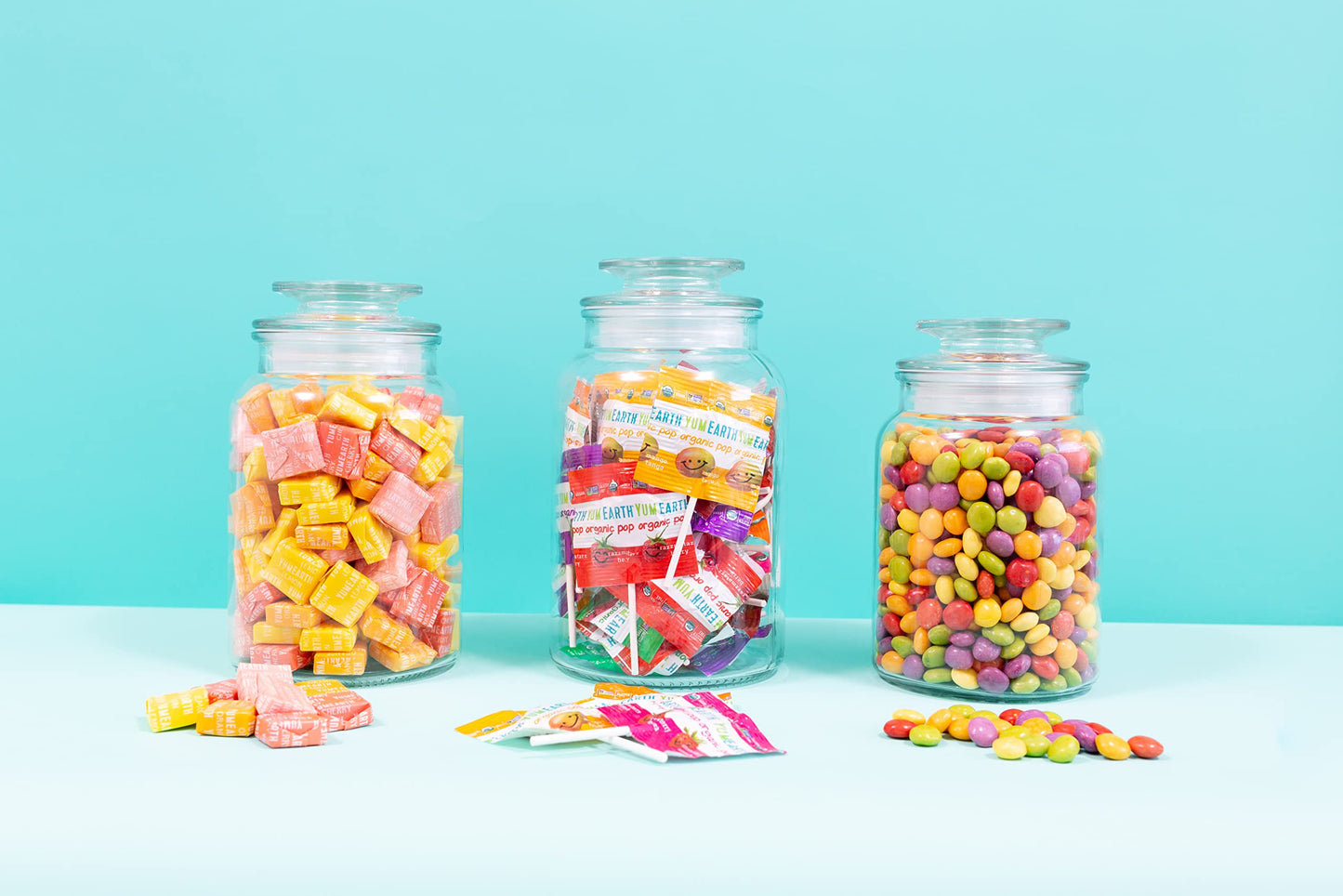 Yumearth Organic Lollipops, Assorted Flavors, 8.5 Ounce, 40 Lollipops - Allergy Friendly, Non Gmo, Gluten Free, Vegan (Packaging