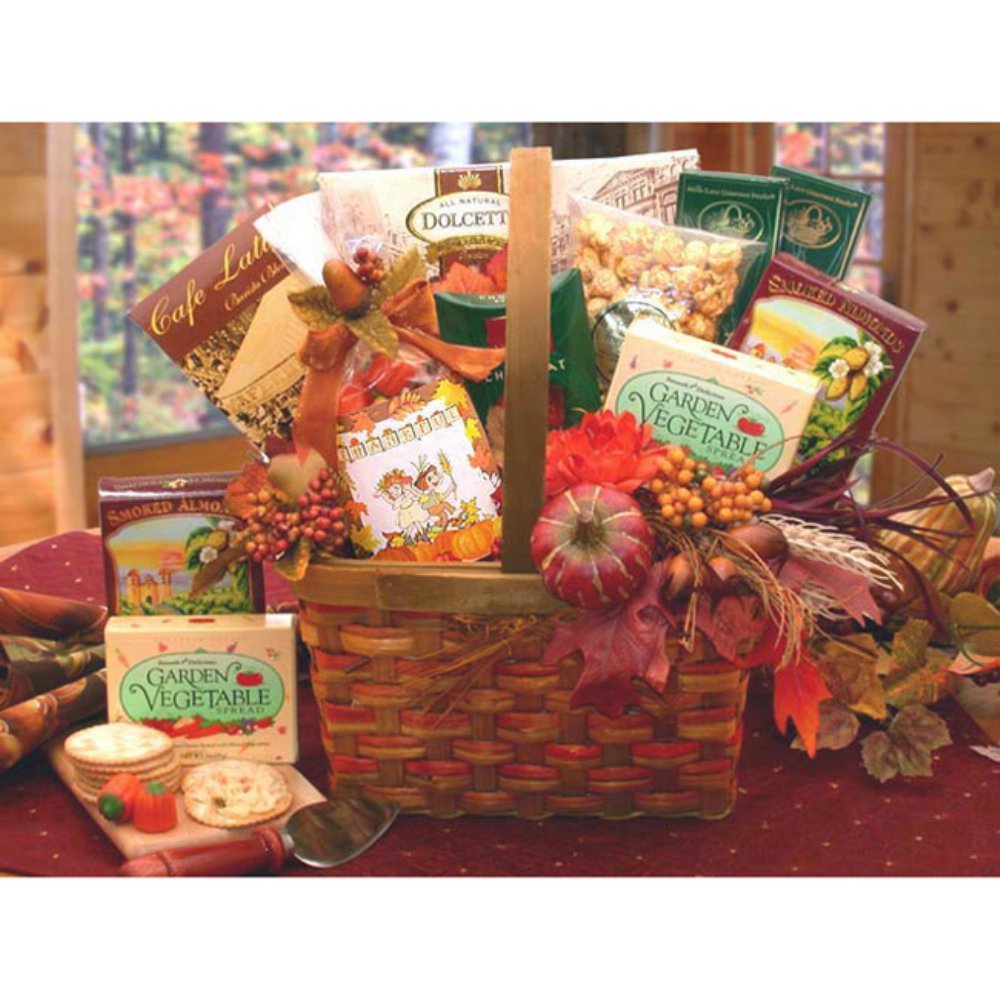 Harvest Blessings Gourmet Fall Gift Basket
