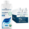Kate Farms Organic Nutrition Shake, Vanilla, 16g Protein, 27 Vitamins, 11 Fl Oz, Pack of 12