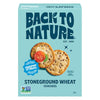 Back to Nature - Stoneground Wheat Crackers - Made with Real Ingredients like Whole Grains and Flax Seed - Non-GMO - 5 Ounce (Pa