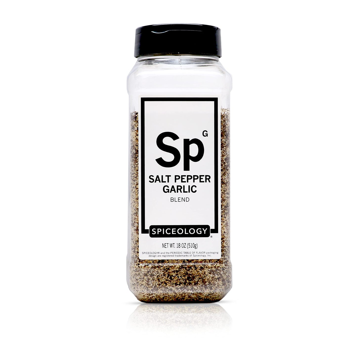 Spiceology - Salt Pepper Garlic - SPG - Use On: Steak, Chicken, Hamburgers, Brisket, Turkey, Stew - BBQ Rub - Seasoned Salt - Sp