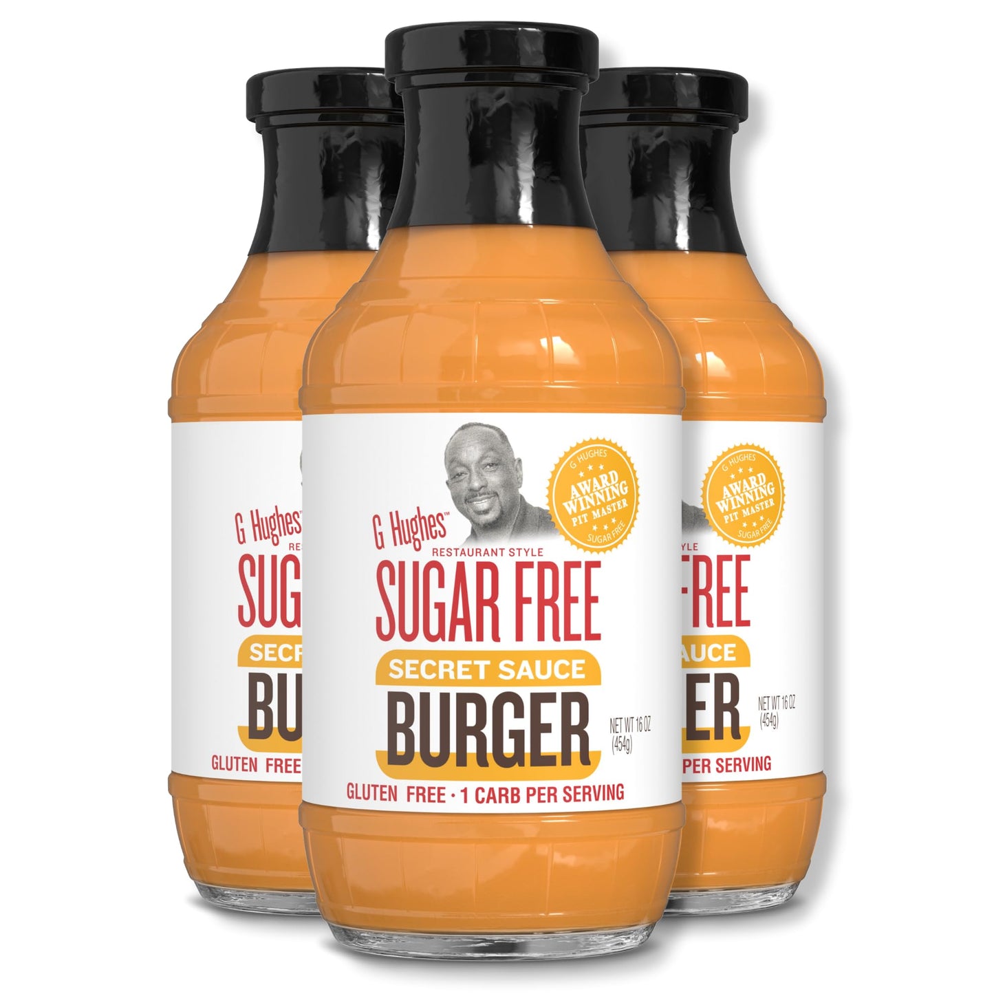 G Hughes Sugar Free, Burger Secret Sauce - Sugar Free Burger Sauce, Special Sauce for Burgers, Gluten Free Burger Sauce, Keto Fr