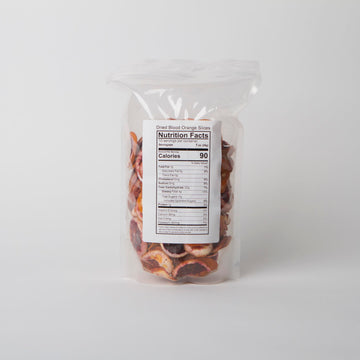 Traina Home Grown Unique Dried Blood Orange Slices - Non GMO, Gluten Free, Kosher, USA Made, Value Size (10 oz)