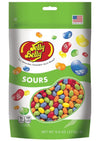 Jelly Belly 5 Sours Flavors Jelly Beans - 9.8 Oz Resealable Stand Up Pouch