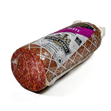 Zesty Brand Dry Aged Salami Sausage. Piller's (Black Kassel) Canada approx. 2.3 lb