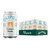 OLIPOP Prebiotic Soda Pop, Vegan, GMO Free, 12oz (12-Cans)