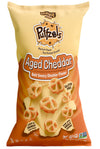 Unique Snacks Puffzels, Bold And Savory Cheddar Cheese Flavor With A Fun Pretzel Crunch, Gluten-Free Snacks, 4.8 Oz. Snack Bag,