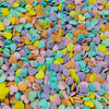 Homankit Multicolor Hearts Sprinkles Yellow Purple Mixed Edible Baking Cupcake Cake Decoration Cookie Ice Cream Donut Decorating