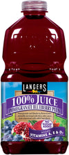 Langers Juice, Cranberry Raspberry Plus, 32 Fl Oz (Pack of 12)