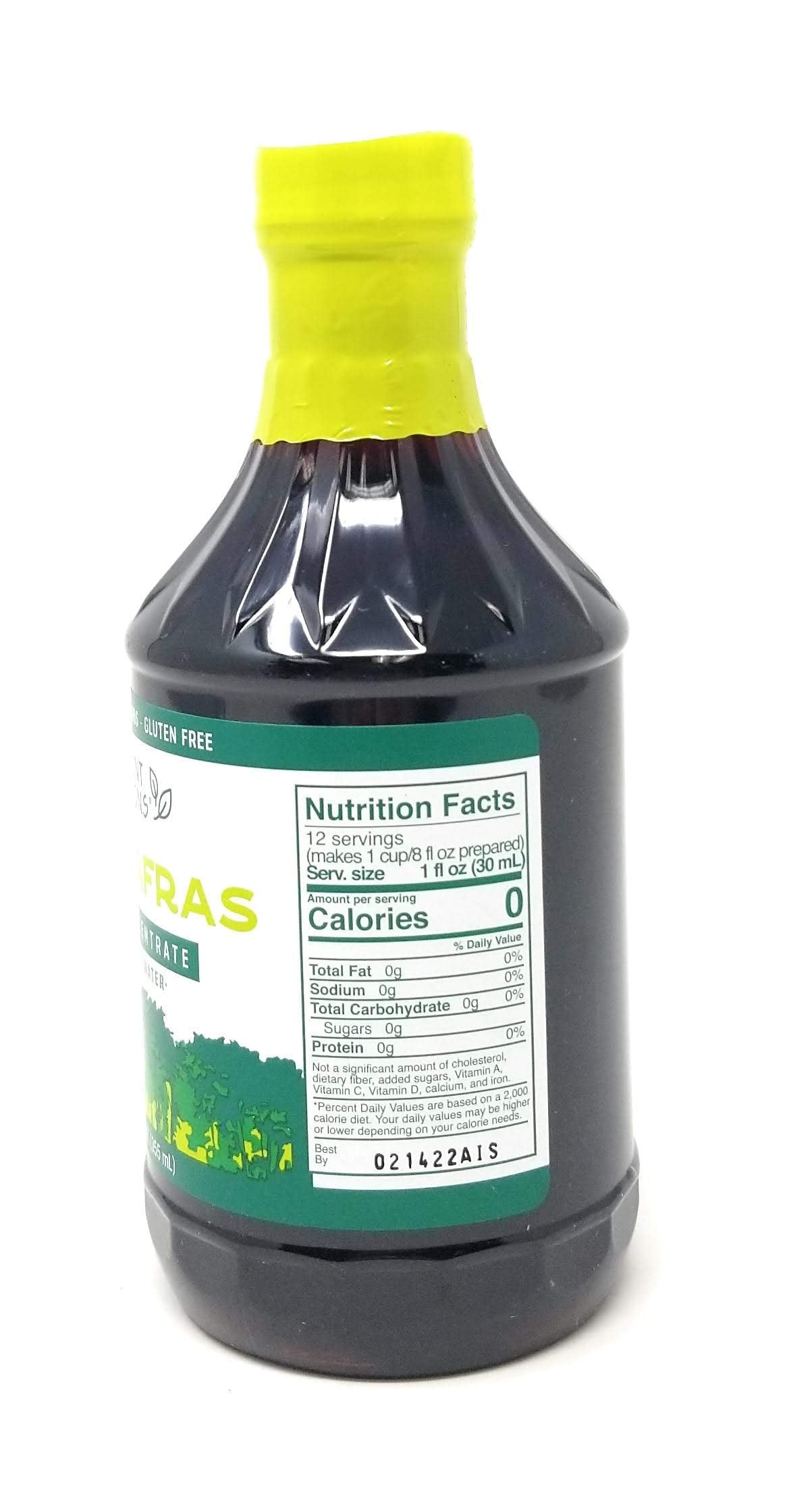 Ancient Infusions Sassafras Concentrate Instant Tea 12-Ounce Bottles (Pack of 6)