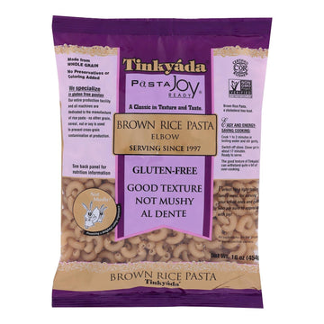 Tinkyada Brown Rice Elbow Pasta, 16 Ounce - 12 per case.