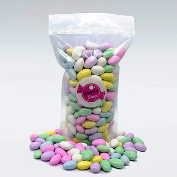 Smarty Stop Jordan Almonds (Assorted - Pastel Colors, 2 Pound (Pack Of 1))