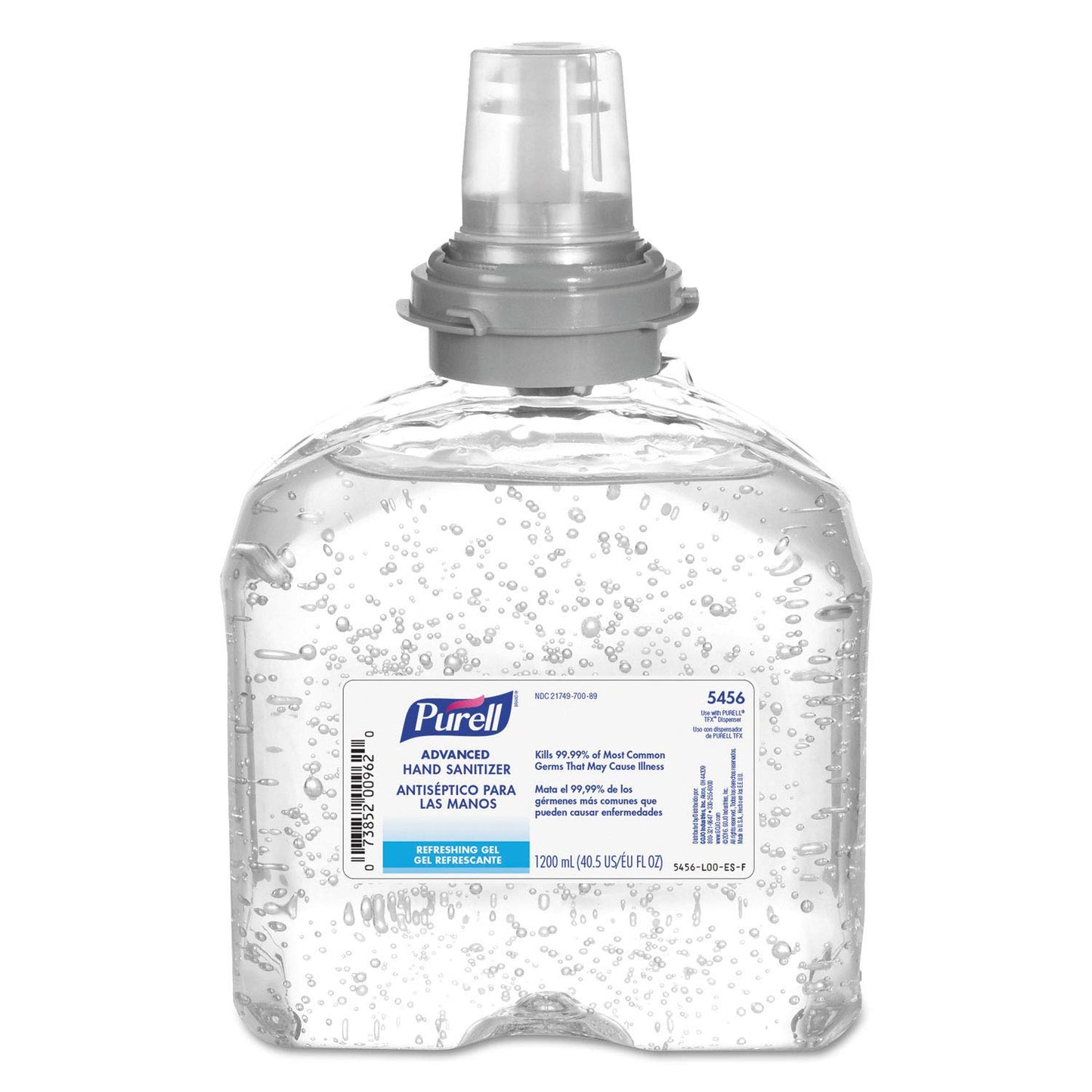 Purell Tfx Instant Hand Sanitizer Gel Refill, 1200Ml