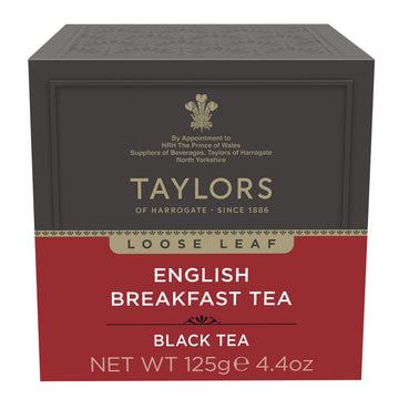 Taylors Of Harrogate English Breakfast Loose Leaf, 4.41 Ounce Carton