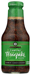 Kikkoman Takumi Teriyaki Sauce, Garlic & Green Onion, Great for BBQ & Stir Fry, 20.5 Ounce (Pack of 6)