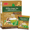 Pocas Honey Ginger Instant Tea Powder, Green Tea Flavor, 20 Packets, Green