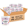 Mylk Labs Blueberry Maple Protein Oatmeal Cups, Whole Grain, Low Sugar, High Fiber Breakfast with Superfoods, Quick & Easy, On t