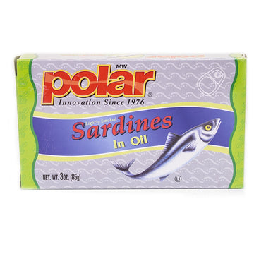 MW Polar Sardines, In Oil, 3-Ounce (Pack of 24)