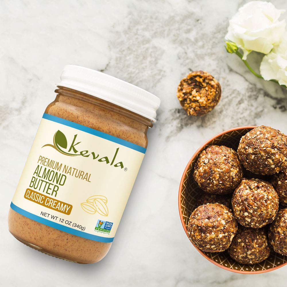 Kevala Almond Butter Creamy, 12 Oz