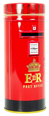 English Tea, London Red Post Box - Traditional English Tea In Red Post Box Tin Bank