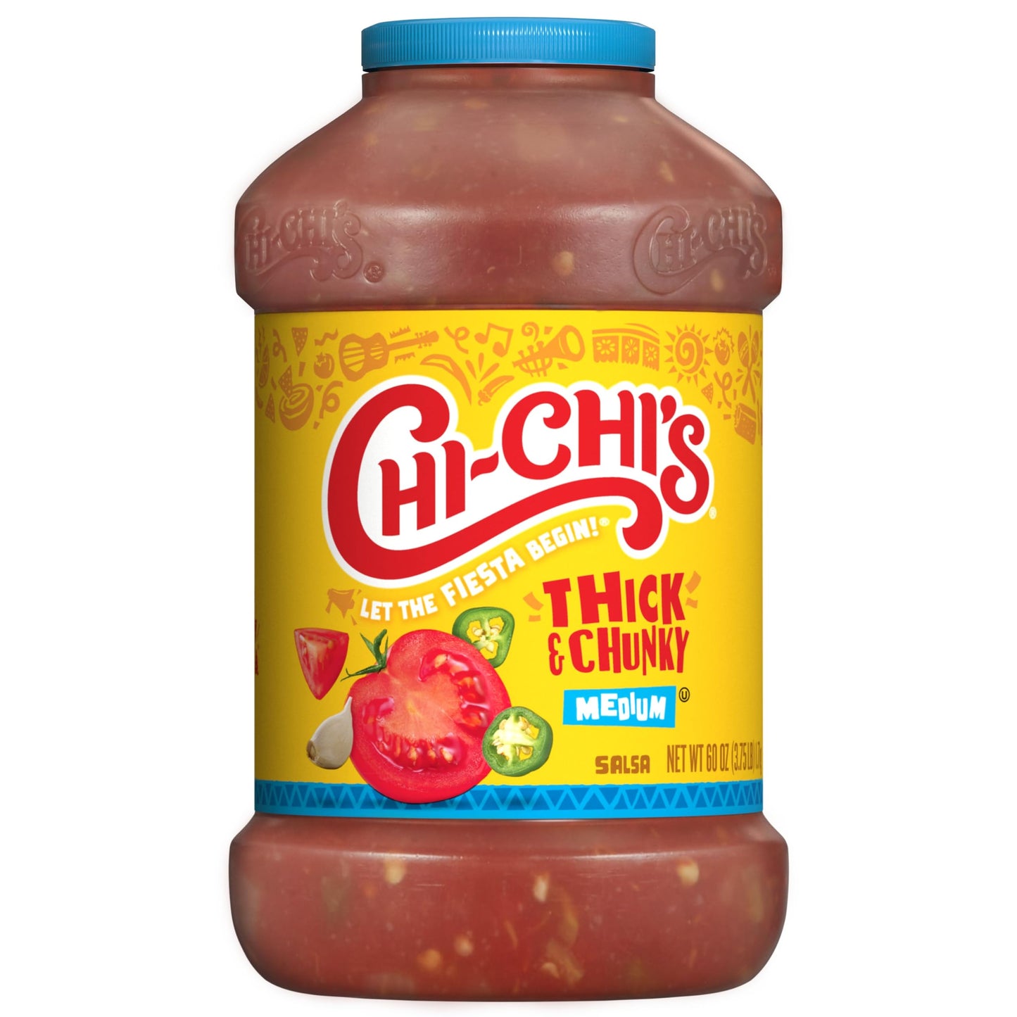Chi-Chis Thick And Chunky Salsa Medium 60 Ounce
