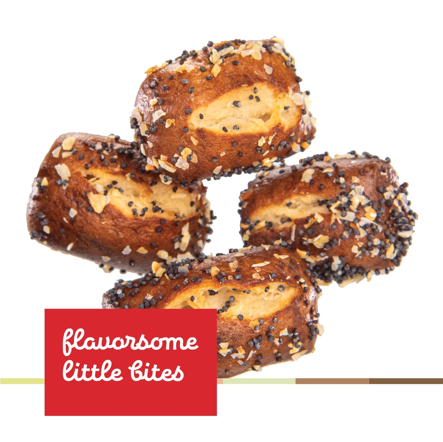 Katz Gluten Free Everything Soft Pretzel Nuggets. Gluten Free Snacks For Adults and Kids. Soy Free, Nut Free, Dairy Free, Kosher