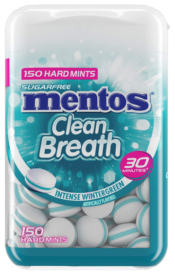 Mentos Wintergreen Mint, 150Count