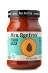 Mrs. Renfros Salsa Peach Gourmet 16.0 OZ(Pack of 3)