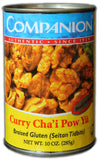 Companion Foods Curry Braised Gluten Seitan Tidbits, 10 oz Can, Pack of 12